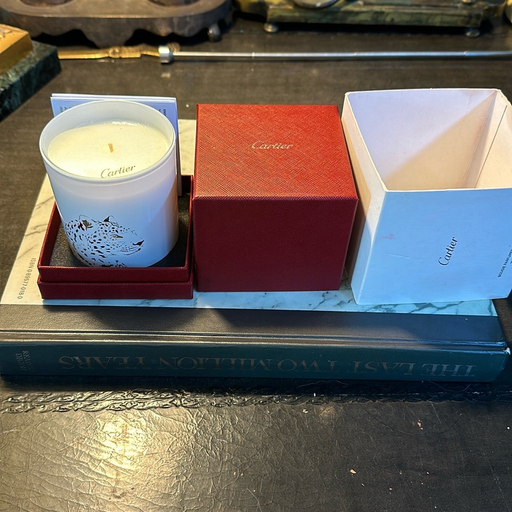 Cartier Bougie parfum scented candle
